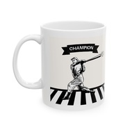 Depiction Baseball Mug CF Ceramic Mug 11Oz