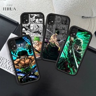 RK65 One Piece Zoro hp Plating Casing for Xiaomi Redmi Note poco 13 A3X X6 A3 X6NEO 14 Plus5G C61 X3