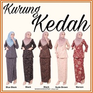 [DHIA] 5. NEW Baju Kurung Kedah Berpoket by Dhia Cotton Plus Size XS - 4XL