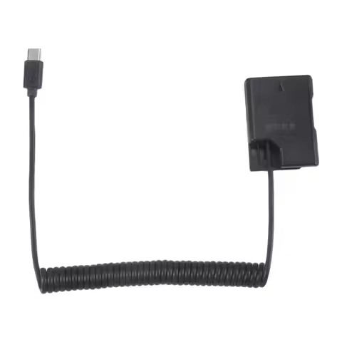 EL14 Dummy Coupler Battery Type-C Spring Cable For Nikon D3100 D3500 D5100 D5200 D5300 D5600 P7000 P