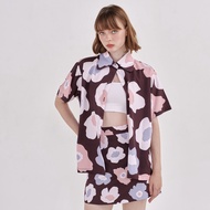 Pimnatta Fond Shirt – เสื้อเชิ้ต มีสไตล์ ชายเรียบ เนื้อผ้านุ่มเบาสบาย แมตช์ง่าย มีกระโปรง Match Look