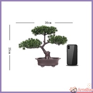 Arnelian Artificial Bonsai Tree, Fake Tree Plant, Maintenance-free Rustic Small Artificial Bonsai Tree For Farmhouse,