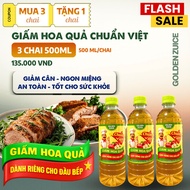 [3 BOTTLES] Standard Vietnamese Fruit Vinegar Exclusively for Chefs [FREE 1 BOTTLE]