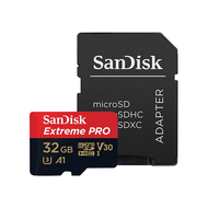 32 GB MICRO SD CARD (ไมโครเอสดีการ์ด) SANDISK SDHC EXTREME PRO CLASS 10 (SDSQXCG-032G-GN6MA)