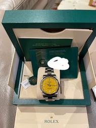 Rolex 124300 41mm Yellow 032021