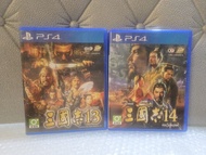 PS4 三國志13 +，三國志14 中文 不散賣