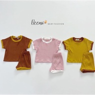F0077 Bemoo baby boy and girl cotton bodysuit set 10-25kg [Keinnier] X04-165