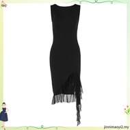 DUNEA  Women's Sleeveless Backless Party Dress