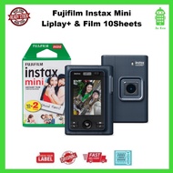 Fujifilm Instax Mini Liplay+ With Intax Mini Instant Film 10Sheet Original Fujifilm
