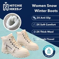 Hitchie A103 Winter Boots Women Snow Boots Winter Shoes Women Anti Slip Kasut Winter Salji Sejuk Per