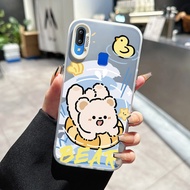 Case For VIVO Y91 Y91i Y93 Y95 Y91s Y90 Y1s Cute Rabbit And Bear Mobile Phone