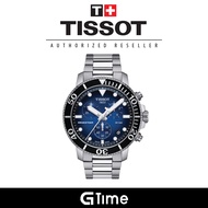 [Official Tissot Warranty] Tissot T120.417.11.041.01 Men's Seastar 1000 Chronograph Diver 300M Watch T1204171104101