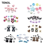 [TENOL] Beach Bag Charms Decoration Beach Tote Charms Button Beach Bag Accessories