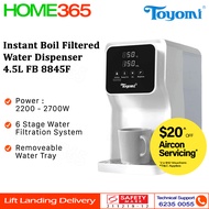 Toyomi Instant Boil Filtered Water Dispenser 4.5L FB 8845F