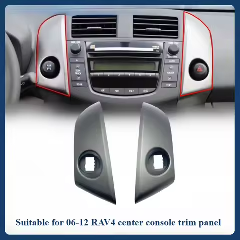 For Toyota RAV4 Old Model Decorative Panel 06-13 Modles RAV4 Air Conditioning Vent Panel Dashboard C
