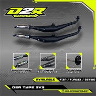 Standard racing Exhaust Fizr / F1zr /Force1 3V3 / copy ahm vnd prepet spicy Special edition D2R raci