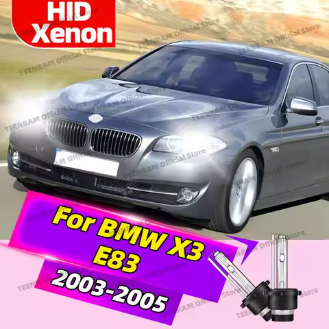 2x HID Xenon D2 D2S Head Lamps 6000K 8000K 10000K Headlights For BMW X3 E83 2003-2005 X5 E53 1999-20