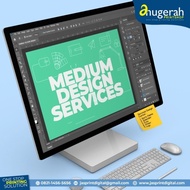 Medium Design Services Logo - Jasa Desain Kartu Nama , Spanduk.