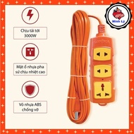 SOPOKA T5-3000W Power Socket, 5m Cord, Large Capacity, Load-bearing