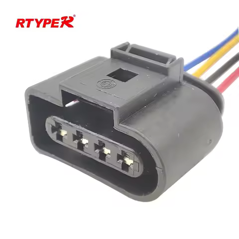 1/5/10 Set 1J0973724 Electrical Harness Ignition Coil Plug Connector 4 Pin For VW Passat B5 Audi 1J0
