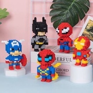 marvel 積木 lego 模型 擺設 裝飾 iron man 蜘蛛俠 spider man 超人 禮物