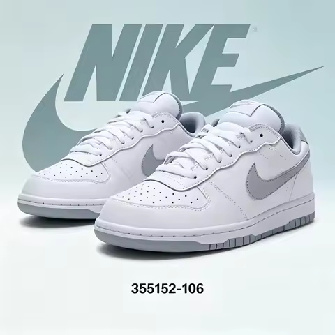 Nike Men's Summer Breathable Casual Shoes Lightweight Sports Shoes BIG NIKE LOW 355152-106
