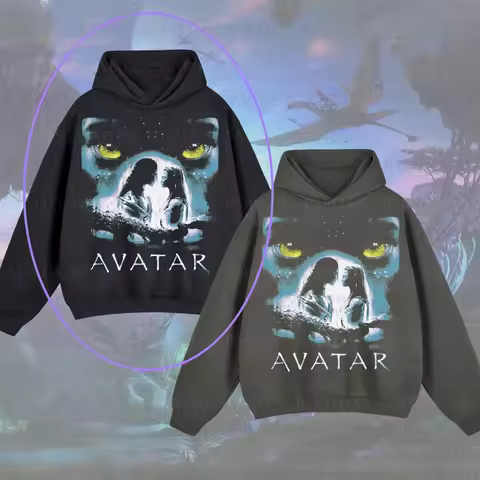 2025-26 Summer Avatar Band 100% cotton printed Hoodie - New Land - Retro Heavy Metal Merch Shirt - M