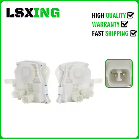 Rear Left + Right Set of 2 Pcs New Door Lock Latch Actuator For Honda Accord Insight 72655S84A01, 72