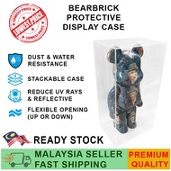 Bearbrick Protective Acrylic Display Case for 1000% Medicom Toy Display Case Transparent Plastic Be@