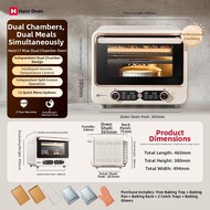 Hauswirt | Home Small Multi-functional Dual-chamber Oven