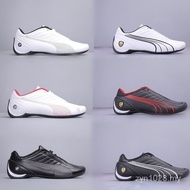 [Spot]PM Joint Ferrari Men's Shoes Genuine Leather Racing Shoes Low-Top Shoes Casual Leather Shoes Daily Driving Shoes BMW Women's Shoes Sneakers