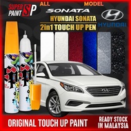 【 HYUNDAI SONATA 】Car Touch Up Pen All Colour Touch Up Paint Body Scratches Pro Remover Tool DIY Cal