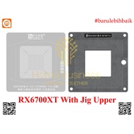 Amaoe Stencil BGA Reballing GPU AMD Radeon RX6700XT RX6700 RX 6700 XT 215-127000006 Directheat Plate