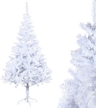 คริสต์มาส ต้นคริสต์มาสประดับตกแต่ง ขนาด 240 ซม./8ฟุต สีขาว Christmas tree size 240 cm./8 feet white