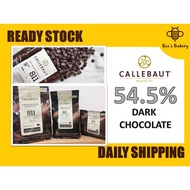 Callebaut 811 Dark Couverture 54.5% Dark Callets Finest Belgian Baking Chocolate REPACKED 250g/500g/