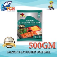 MUSHROOM SALMON FLAVOURED FISH BALL  TCH FROZEN FOOD FRESH FROZEN SEAFOOD WHOLESALE SUPPLIER AYAM FI