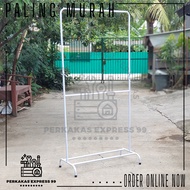Gawangan Susun 2 / Stand hanger / Rak Susun 2M Gantungan Baju Simple dan Berkualitas PRODUK LOKAL