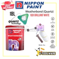 18L Nippon Paint Weatherbond 1001 Brilliant White