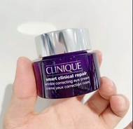 🌸 CLINIQUE  smart clinical repair, wrinkle correcting eye cream 倩碧 激光活膚緊緻眼霜 紫光眼霜 15ml
