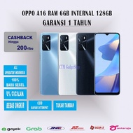 Oppo A16 Ram 6Gb Internal 128Gb - Garansi 30OCTZ3 last stok