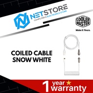 COOLER MASTER COILED CABLE SNOW WHITE - KB-CWZ1