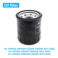 Oil Filter For HONDA CBR 650R 650F 500R CB 650R 650F 500F 500X CBR650R CB650R Motorcycle Accessories