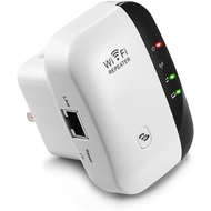 【Free Network Cable】WiFi Signal Booster 300Mbps WiFi Repeater Range Wireless Network Extender 2.4G W