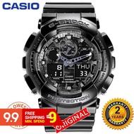 【ขายด่วน】ของแท้ 100% Casio G-Shock GA100 นาฬิกาผู้ชายนาฬิกาสปอร์ตดิจิตอล