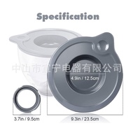 Applicable KitchenAid 5QT Stand Mixer Glass Bowl Lid K5GB Splash guard KSM150PS Parts[yfe]
