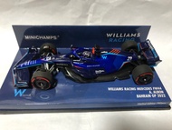 Minichamps 1:43 F1 Williams Albon 2022 巴林