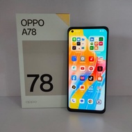 oppo a78 4g ram 8/256 gb second fullset