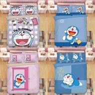 多啦A夢 叮噹 床單套裝 床上用品 枕頭袋 床笠 靜香 小夫 胖虎 多啦美 Doraemon 被套 枕套 大雄 禮物 送禮 禮物
