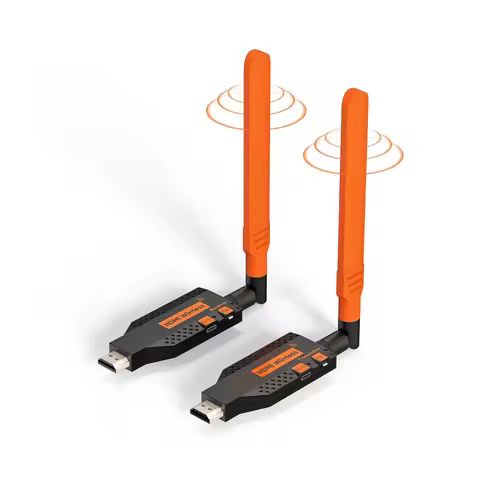 Coolpie Wireless HDMI Transmitter and Receiver, 1080P Wireless HDMI Extender Kit for Streaming Video