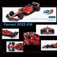 1/64 Mini GT x BBR Formula One F1 Ferrari SF23 2023 Monaco GP #16 Charles Leclerc
